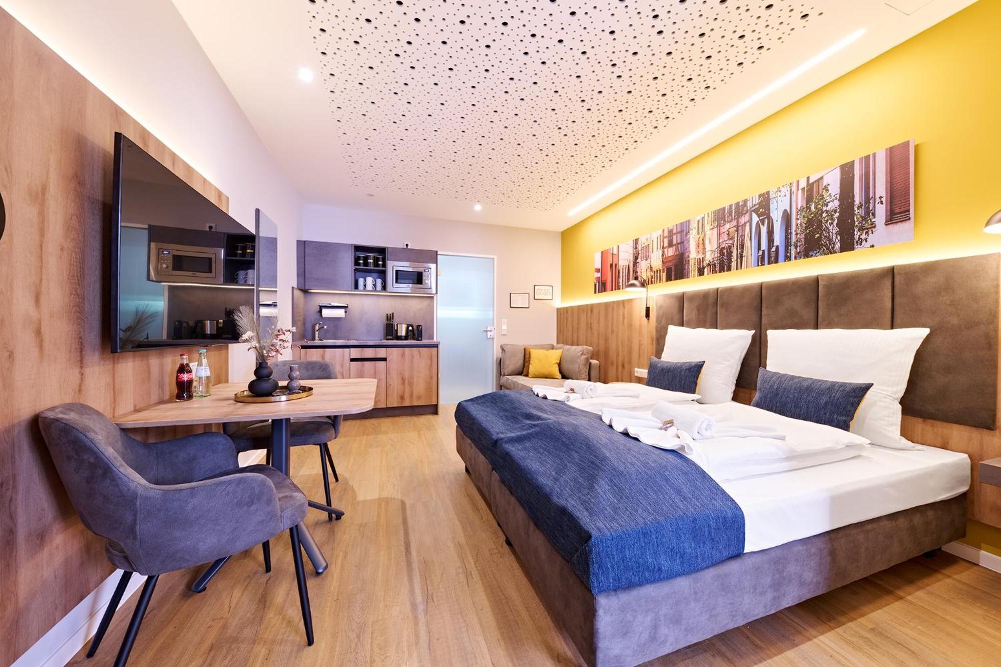 Xzllenz Traum Studio-Apartment, Frei-Parken, U-Bahn, Kueche 纽伦堡 外观 照片