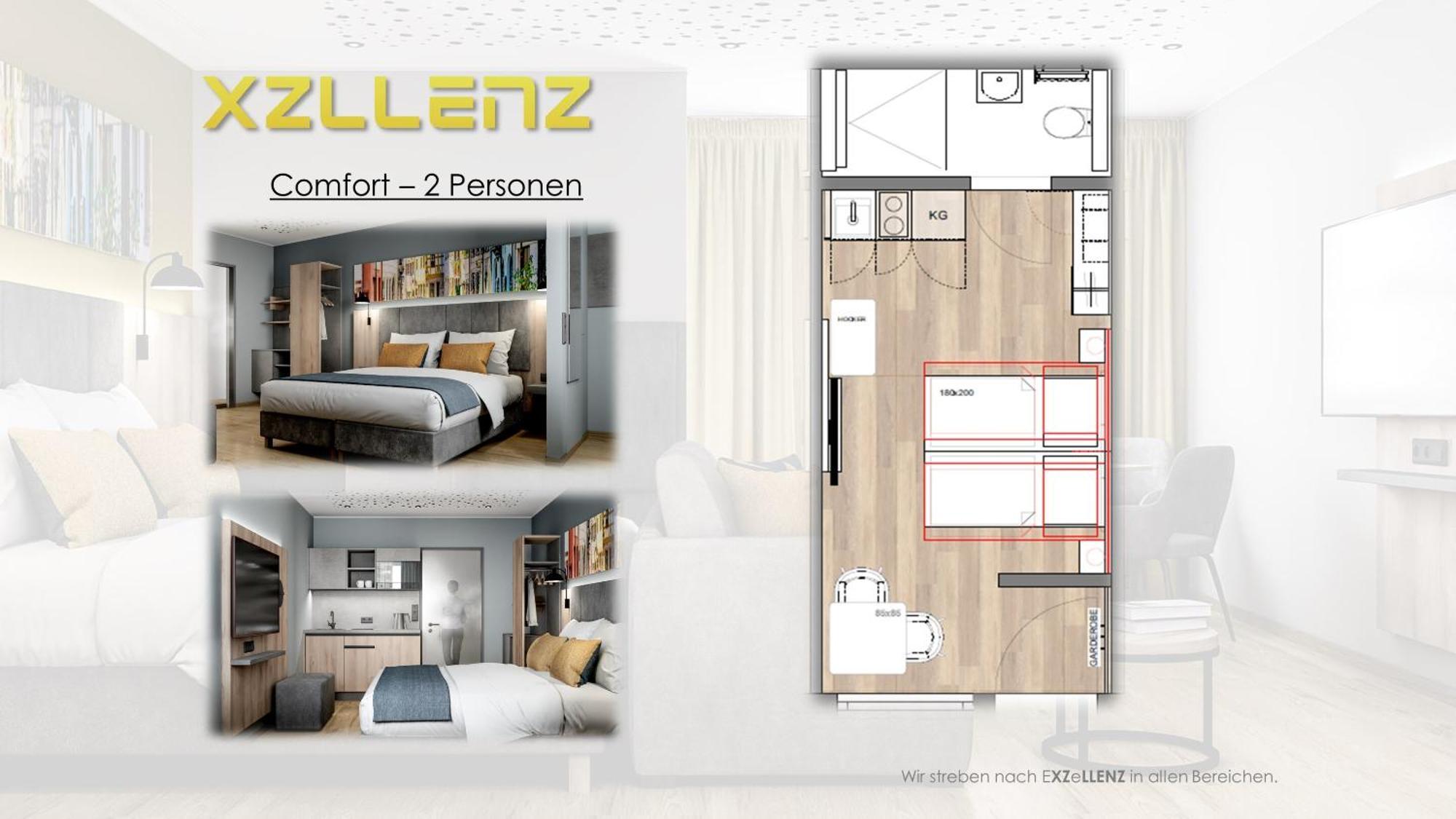 Xzllenz Traum Studio-Apartment, Frei-Parken, U-Bahn, Kueche 纽伦堡 外观 照片